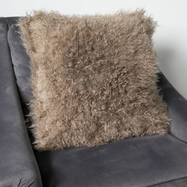 Heidi Cushion - Light Brown